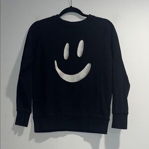 MOLO Mike embroidered smiley crew neck sweatshirt